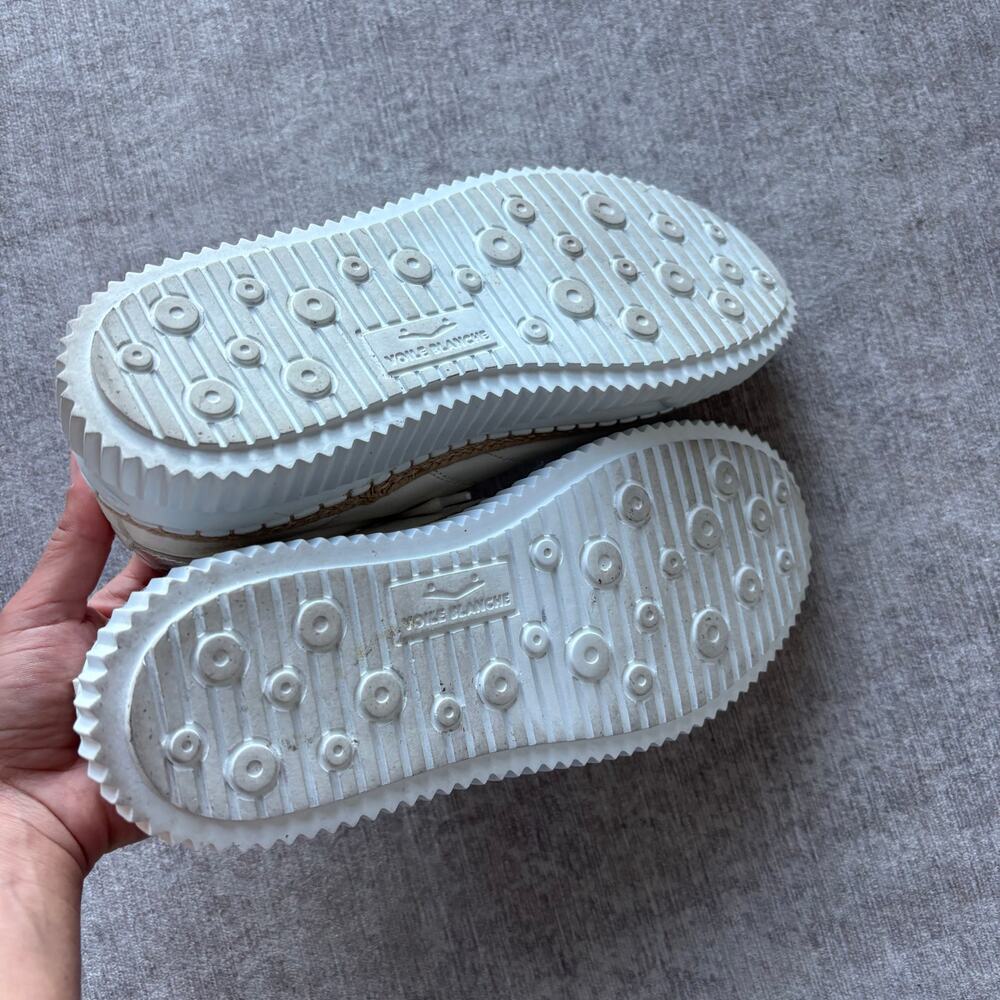 Voile Blanche White Leather Sneakers - Picture 4 of 6